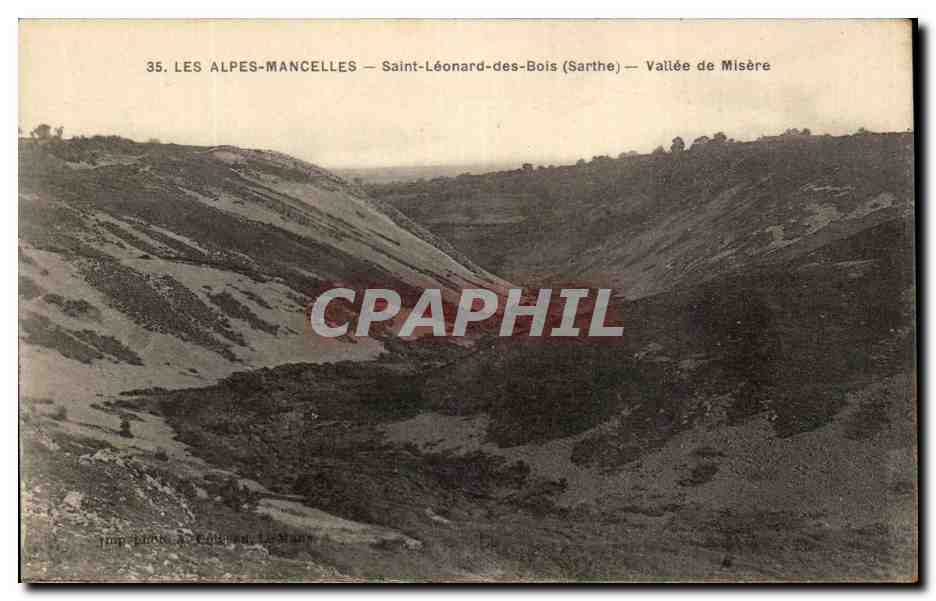 Les Alpes-Mancelles — Saint-Léonard-des-Bois (Sarthe) — Vallée de Misère