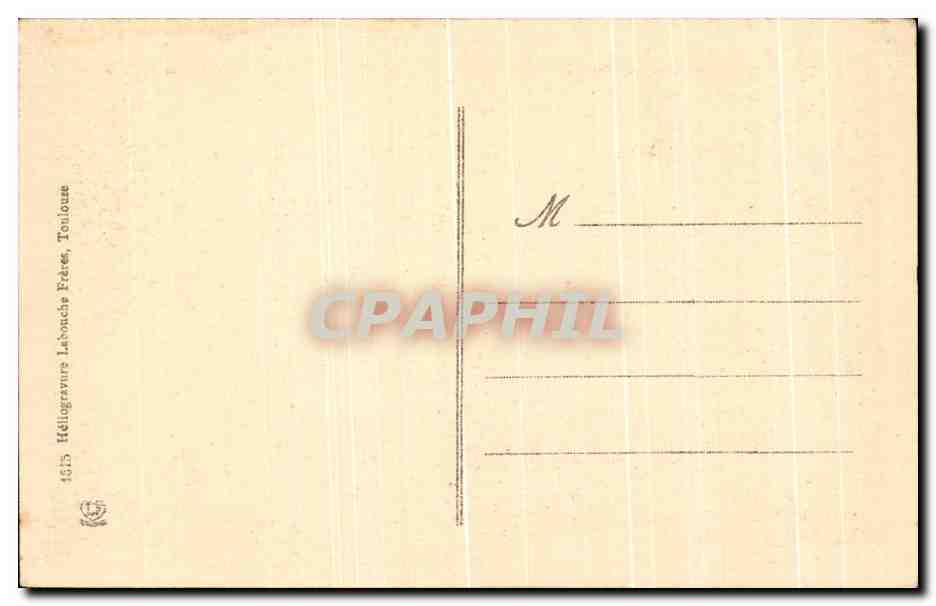 CPA Bayonne Vue de Saint Esprit Confluent de la Nive et de L'Adour — Verso