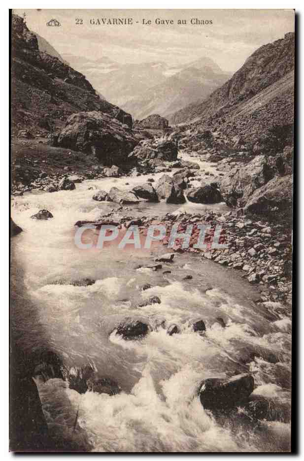 CPA Gavarnie Le Gave au Chaos