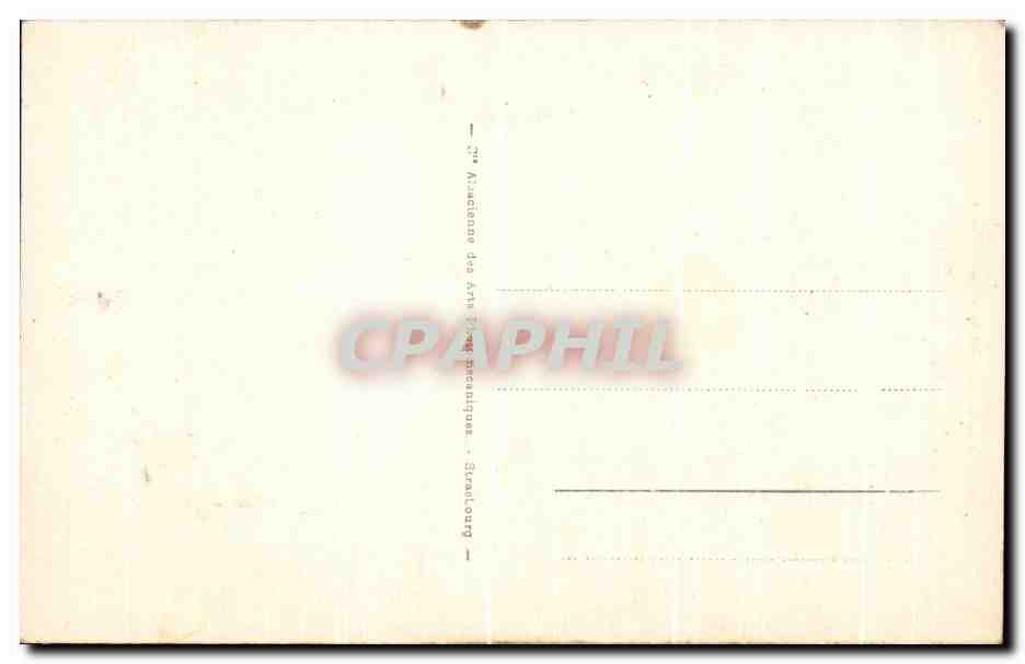 CPA Gavarnie Le Gave au Chaos — Verso