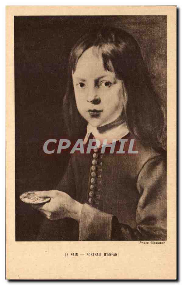CPA Le Nain Portrait d'Enfant