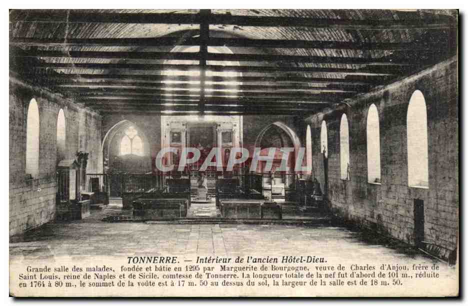 Tonnerre — Intérieur de l'ancien Hôtel-Dieu