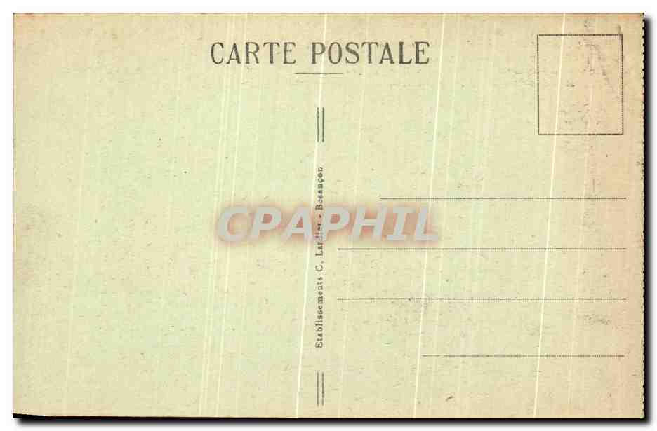 Rochers de Haute-Pierre — Vallée de la Loue — Route pittoresque de Mouchier à Pontarlier — C. Lardis-Bossanger — Verso