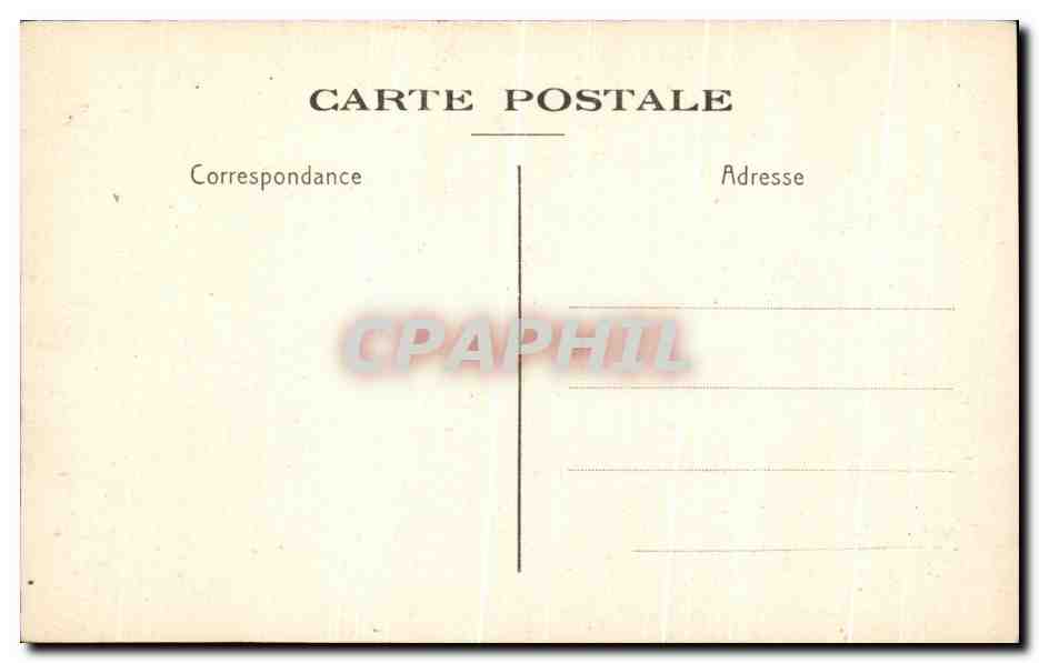CPA Paris Hotel Des Monnaies Cour d'Honneur Entree Du Monnayage — Rückseite