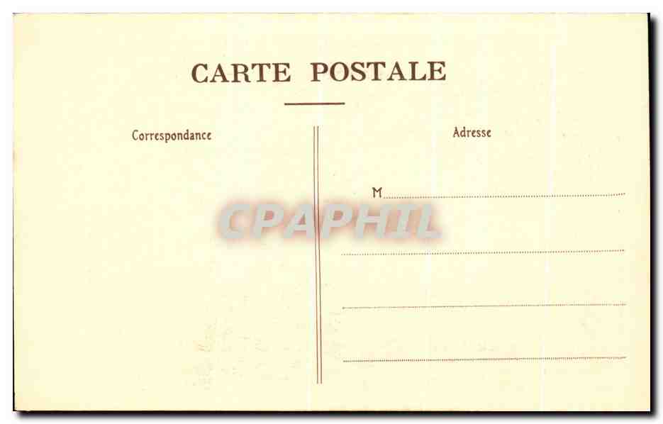 CPA Origines du Pelerinage de Liesse L'epreuve — Verso