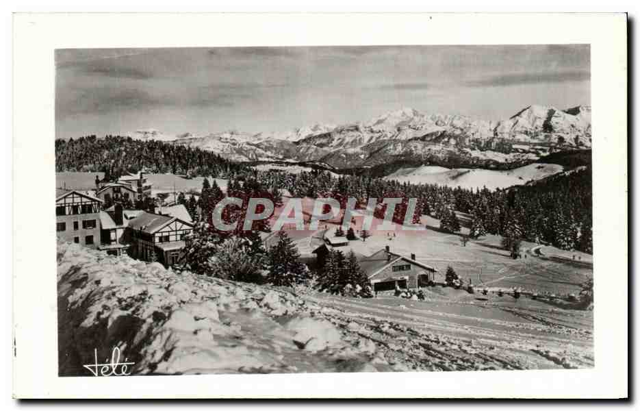 CPA Aix les Bains Plateau du Revard Le Mont Blanc