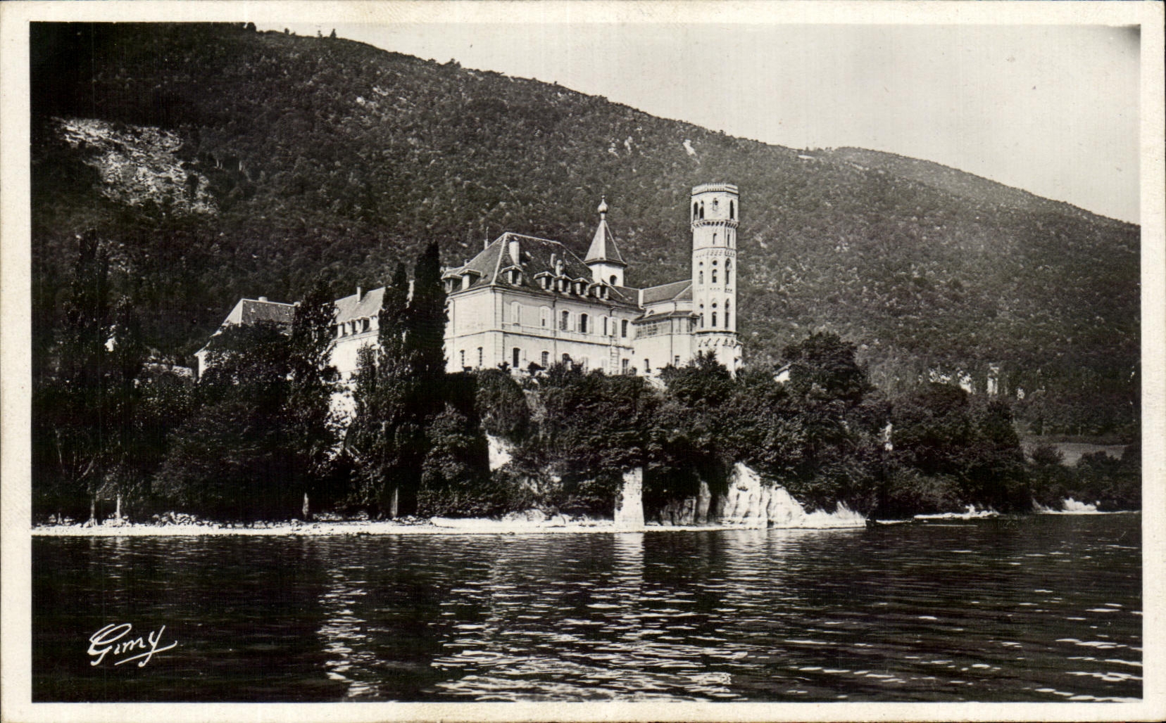 CPA La Savoie Pittoresque Le Lac Du Bourget Abbaye d'Hautecombe