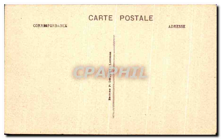 CPA Gedre Vue Generale Et Le Lac — Verso