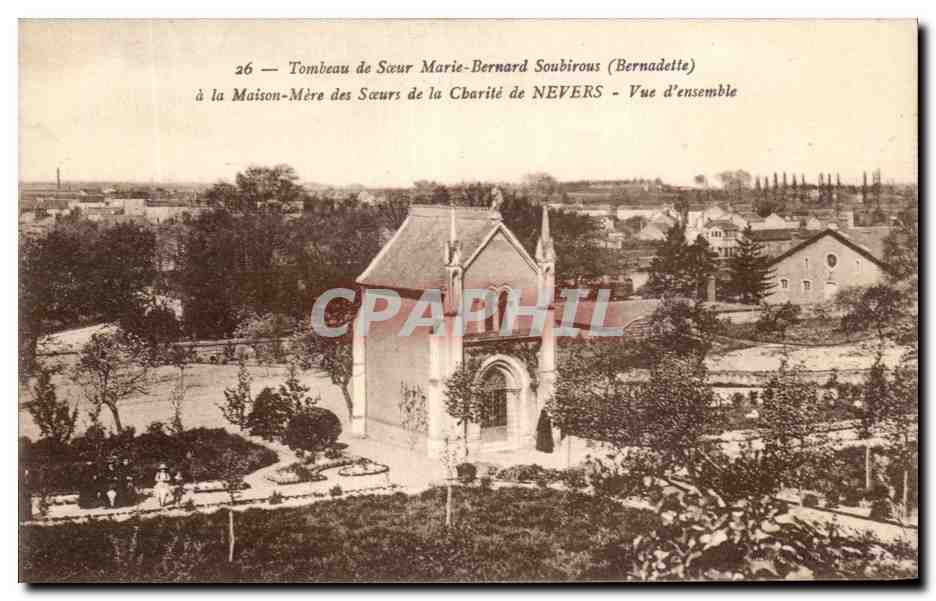 CPA Tombeau De soeur Marie Bernard Soubirous Maison Mere De sSoeurs De La Charite De Nevers Vue d'Ensemble