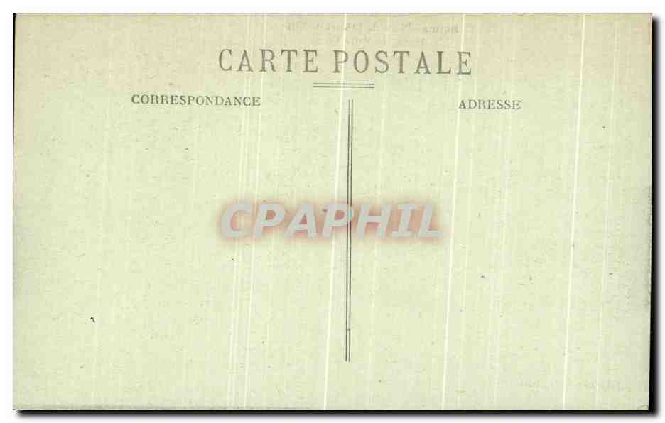 CPA Reims Place De l'Hotel De Ville Militaria — Verso