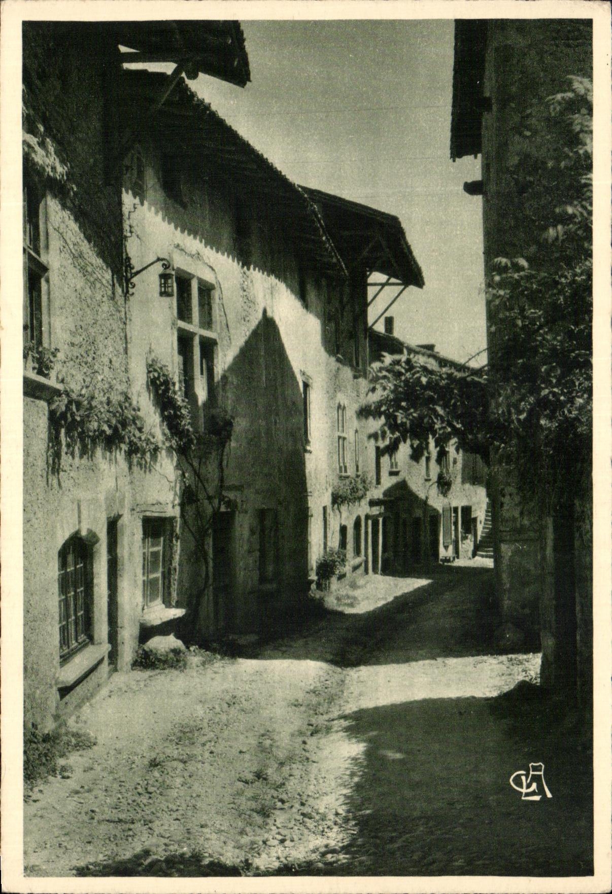 CPA Cite De Perouges Rue des Rondes 