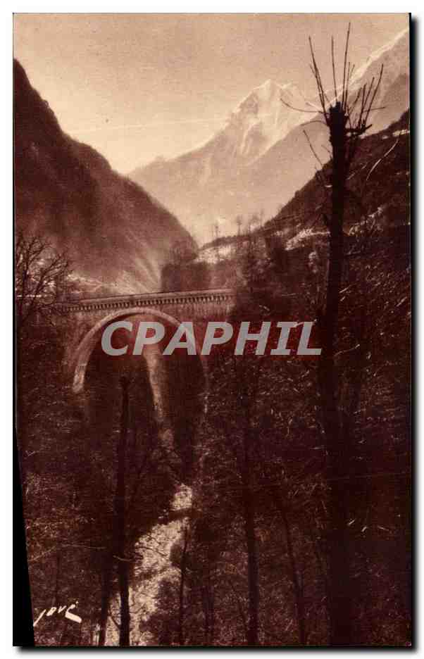 CPA Luz St Savueur Le Pont Napoleon