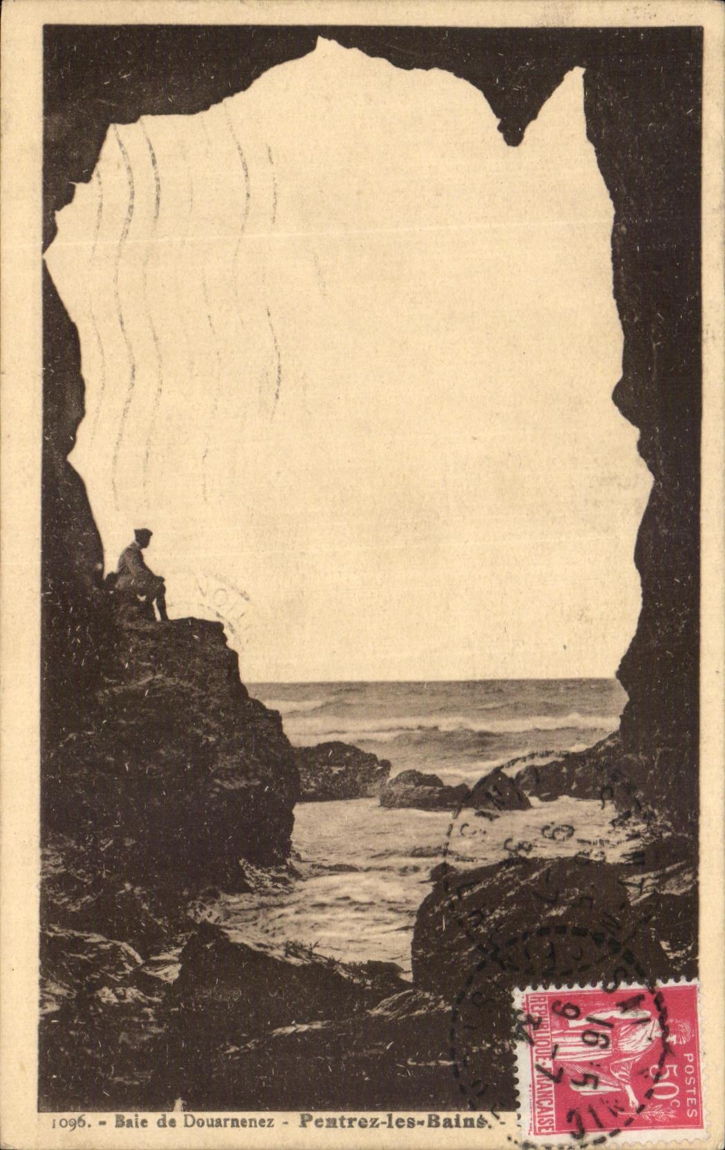 CPA Baie de Douarnenez Pentrez Les Bains 