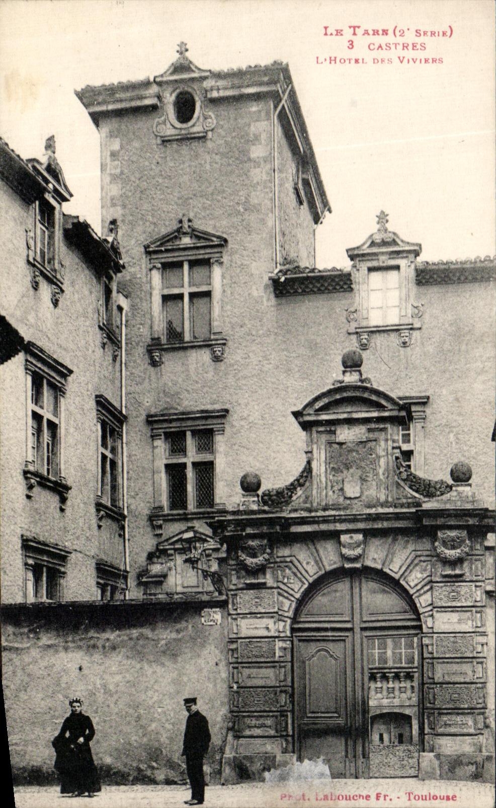 CPA Le Tarn Castres l'Hotel des Viviers