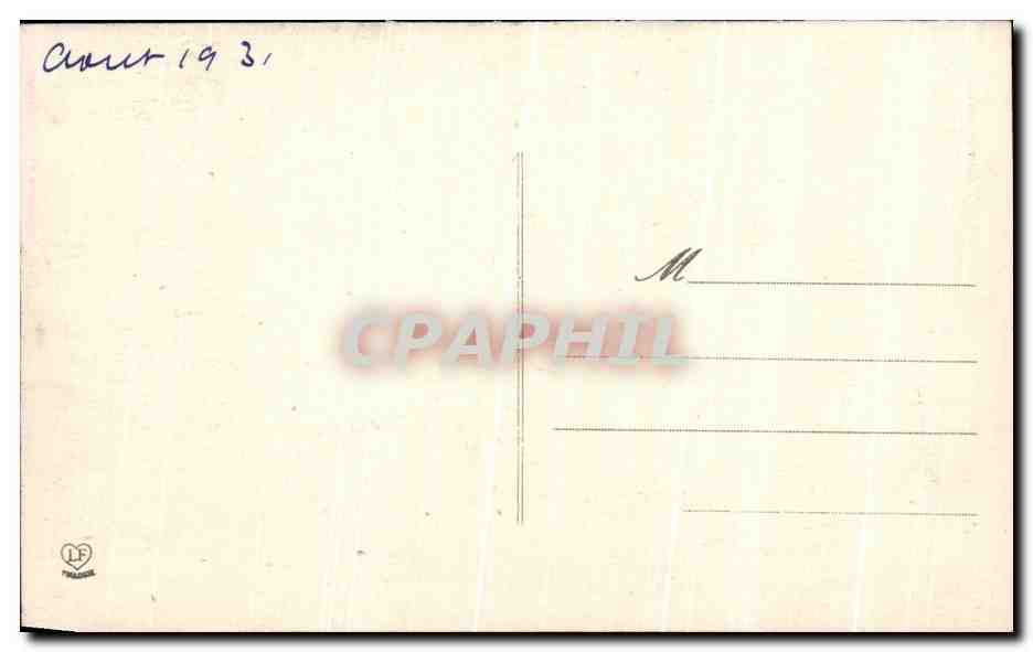 CPA Le Tarn Castres l'Hotel des Viviers — Rückseite