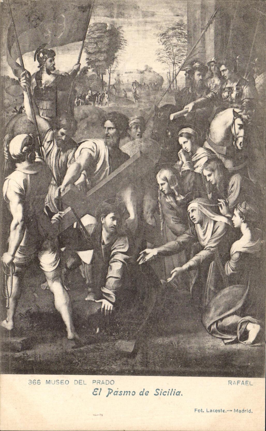 El Pásmo de Sicilia — Peinture de Rafael — Musée du Prado, Madrid