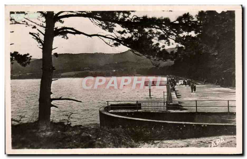 Bassin de Saint-Ferréol — La Digue — éditeur APA - POUX - Albi