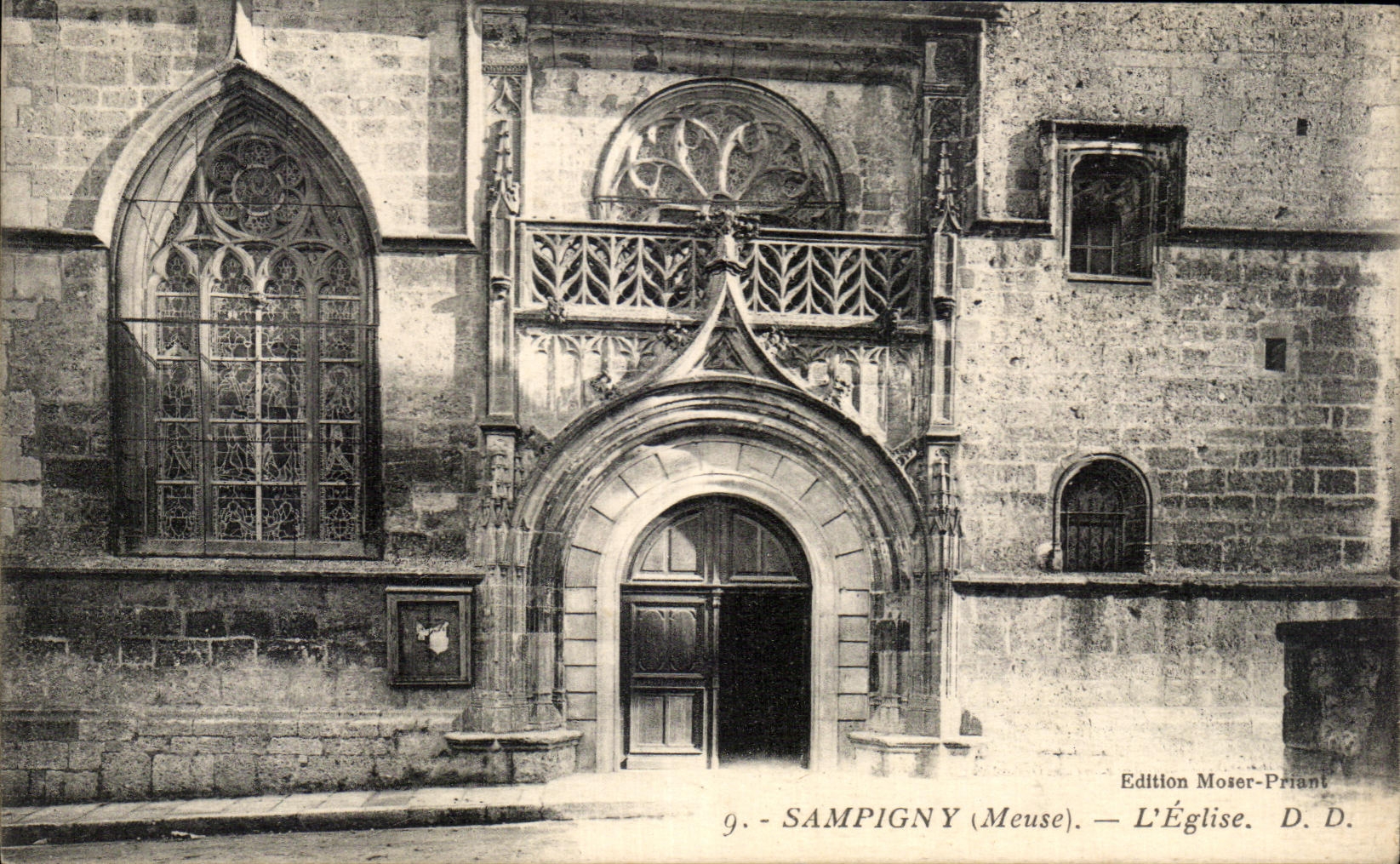 Sampigny (Meuse) — L'Église — Edition Moser-Priant, n°9