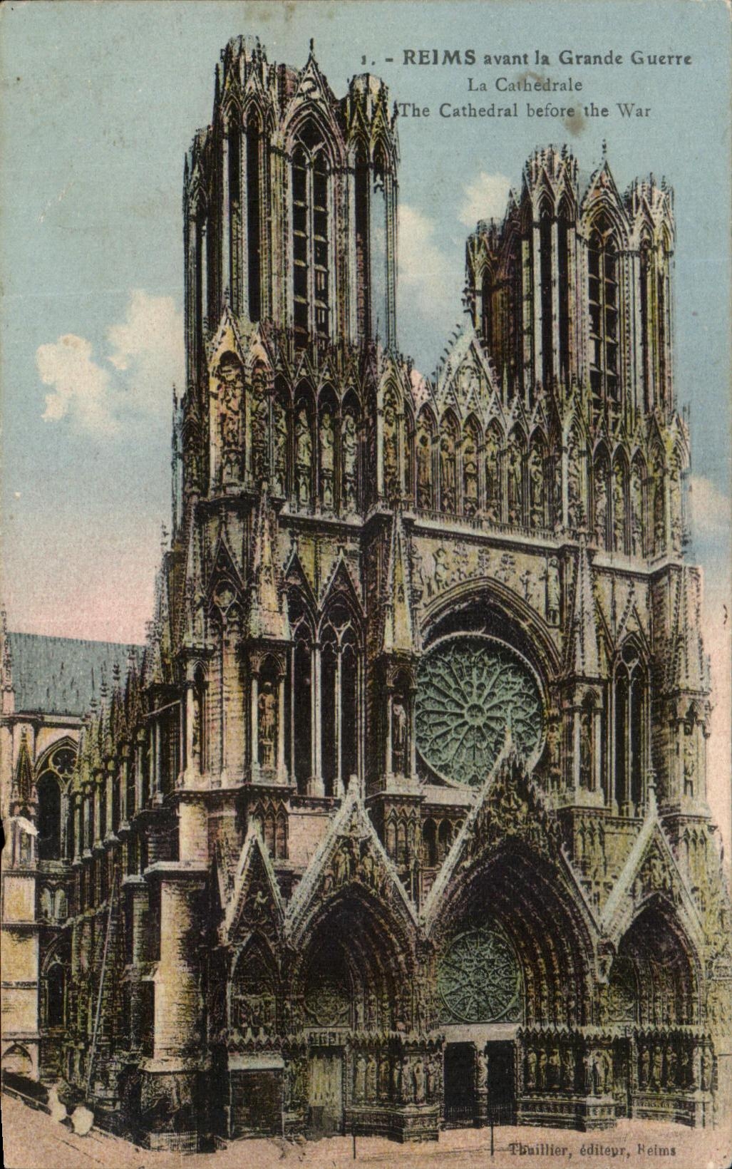 CPA Reims Avant La Grande Guerre 