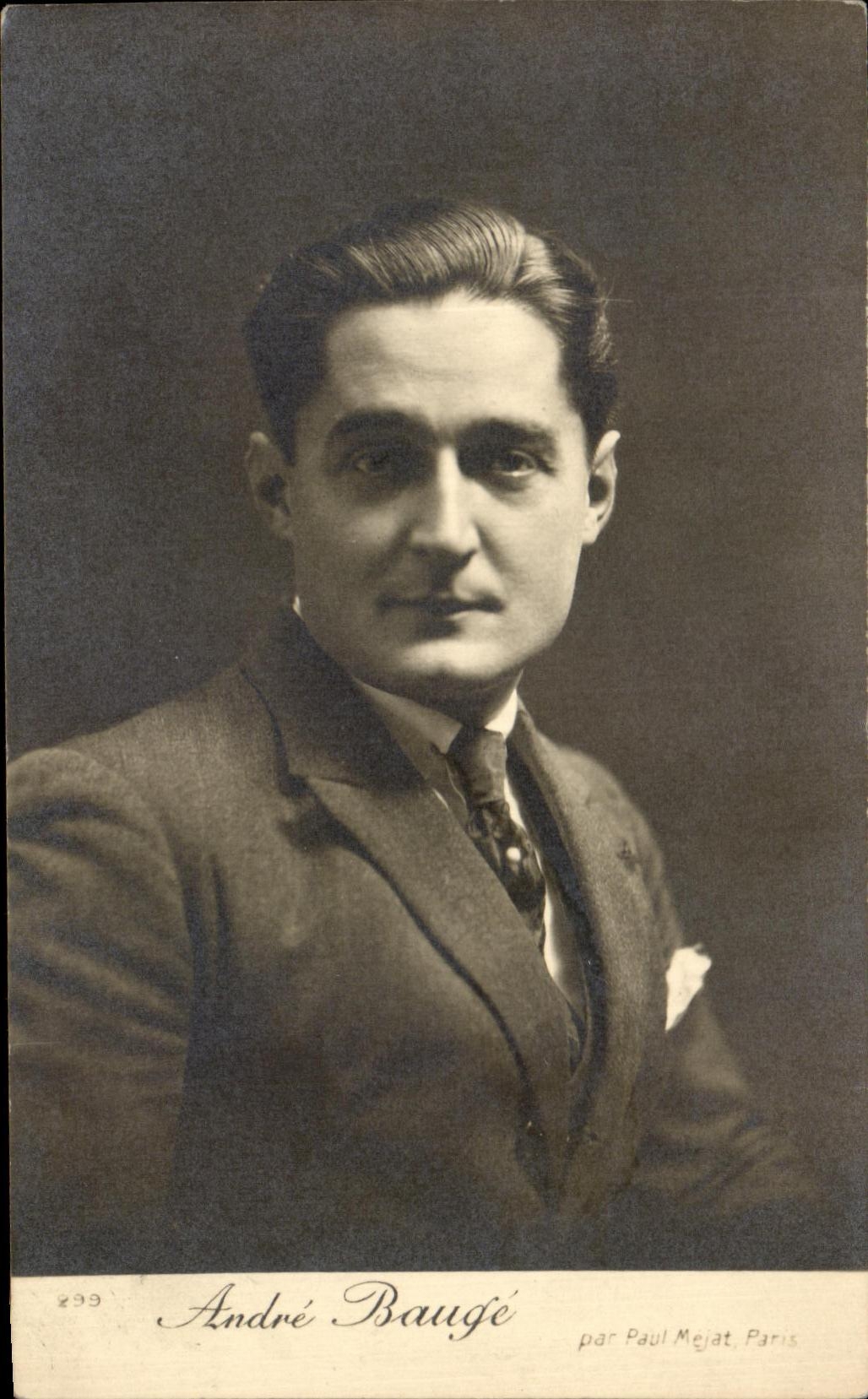 CPA Andre Bauge par Paul mejat Paris 