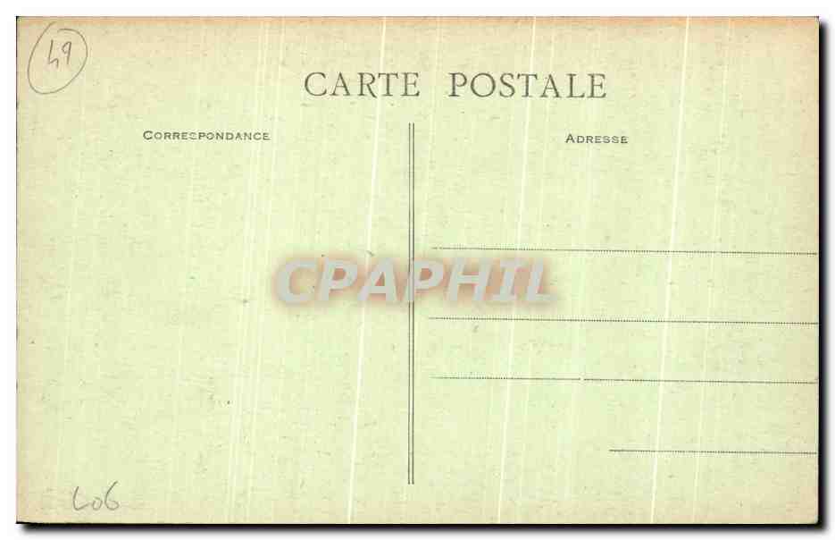 CPA La Possonnaiere Le Grand Pont de Lalleu Sur la Loire Train  — Rückseite