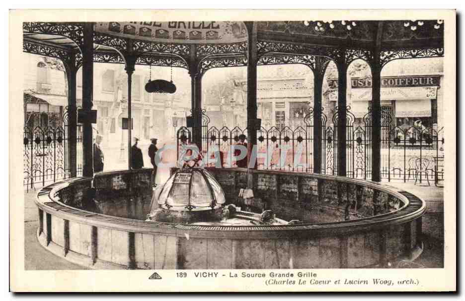 Vichy - La Source Grande Grille — (Charles Le Coeur et Lucien Woog, arch.)
