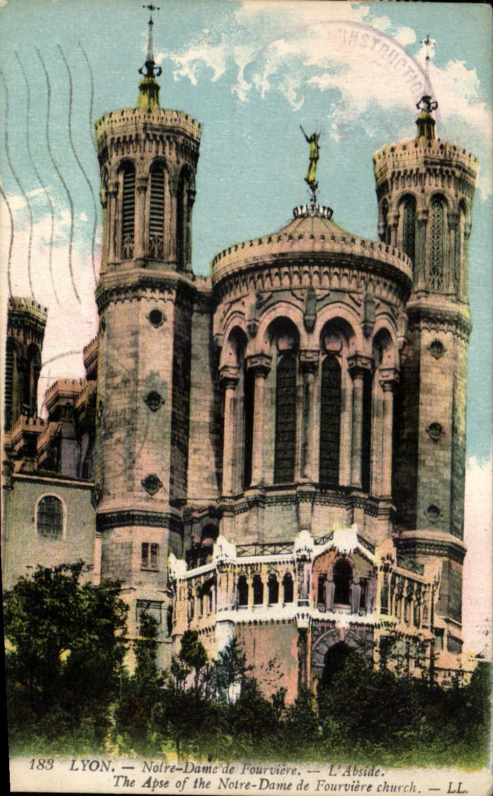 LYON — Notre-Dame de Fourvière — The Apse. — LL. — N° 183