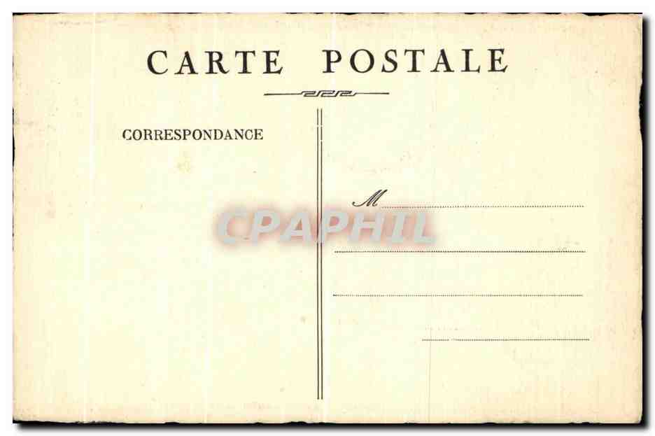 CPA Eglise D'Elisabethville Sur Seine  — Rückseite