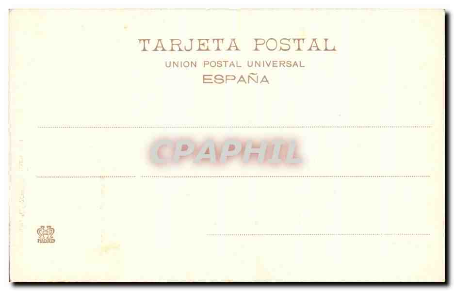 CPA Salon De Columnas  — Back