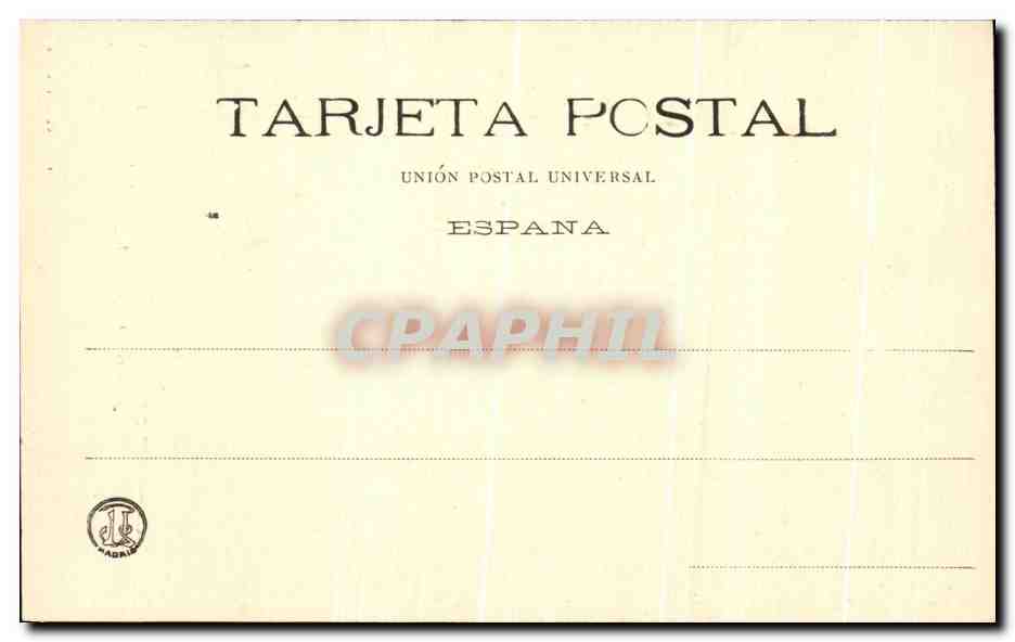 CPA Musee Del Prado Martirio de san Andres Murillo Madrid — Verso