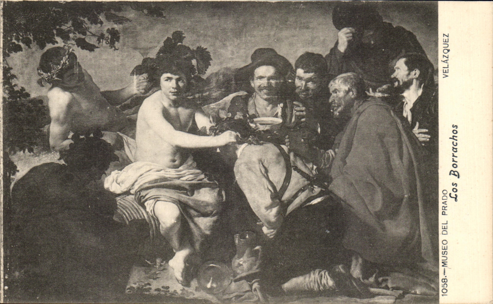 CPA Musee Del Prado Les Borrachos Velazquez Madrid