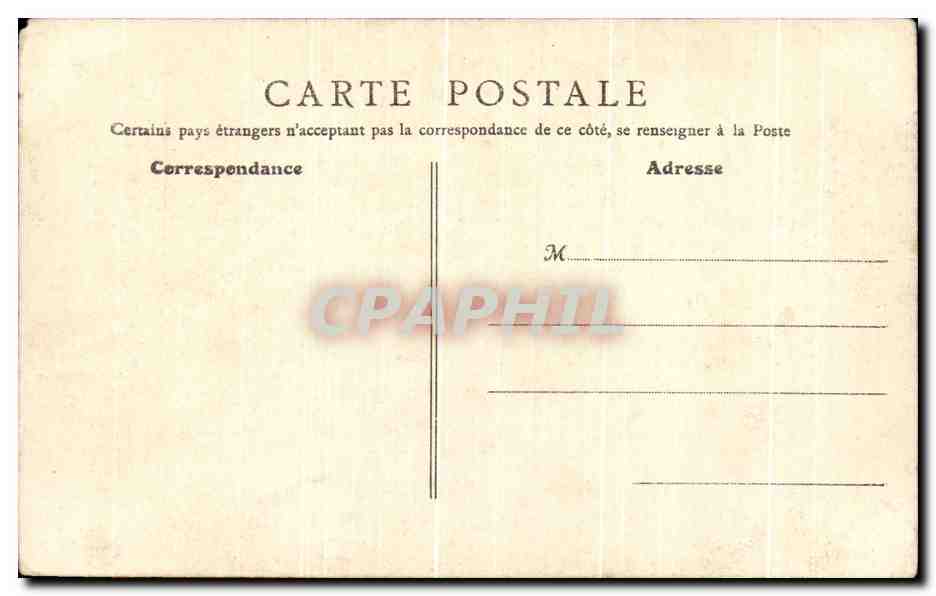 CPA Paris Pont Alexandre III peniche Pecheur — Verso