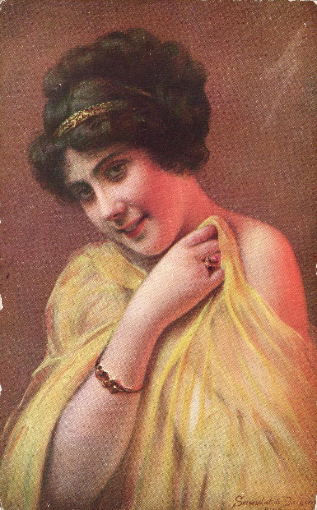 CPA Salons de Paris Serendat de Belzim Susanne