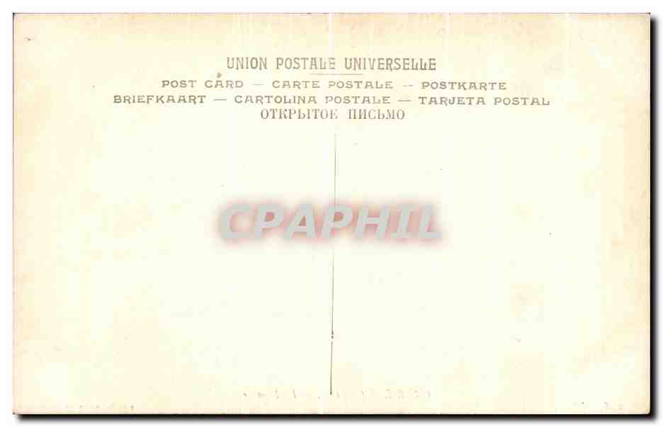 CPA Carriere La Famille Musee du luxembourg — Verso