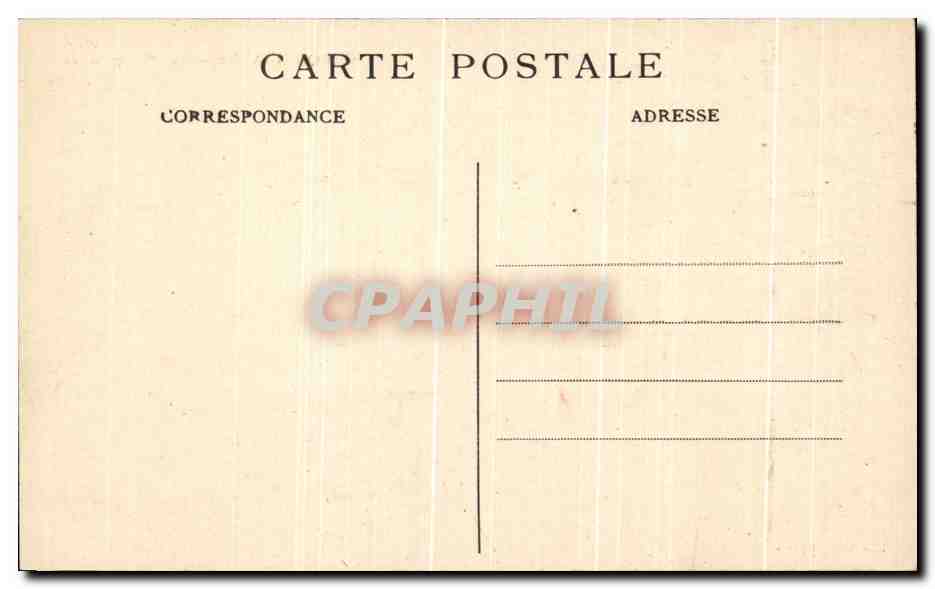 CPA Carqueiranne Les Pins Penches — Rückseite