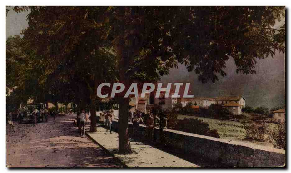 Villars-sur-Var — Sous les marronniers — Edit. J.V. Aguglion (A.M.)