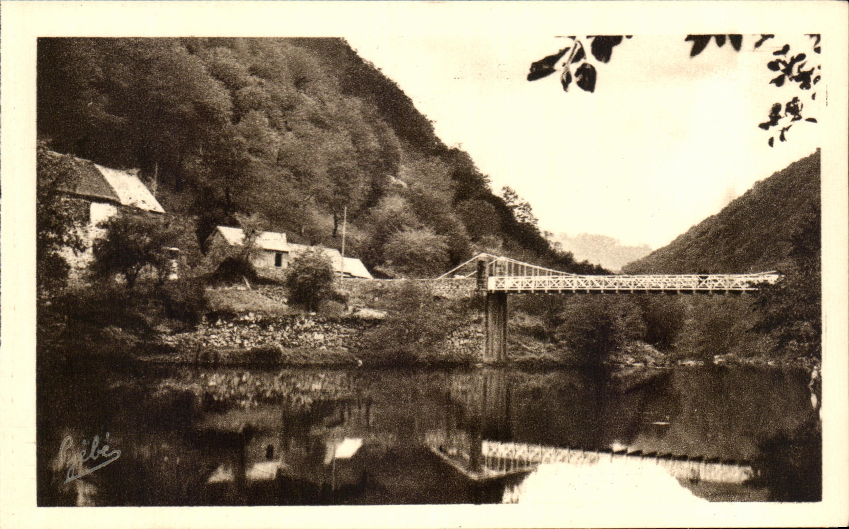 CPA Environs de Neuvic Le Pont de Vernejoux