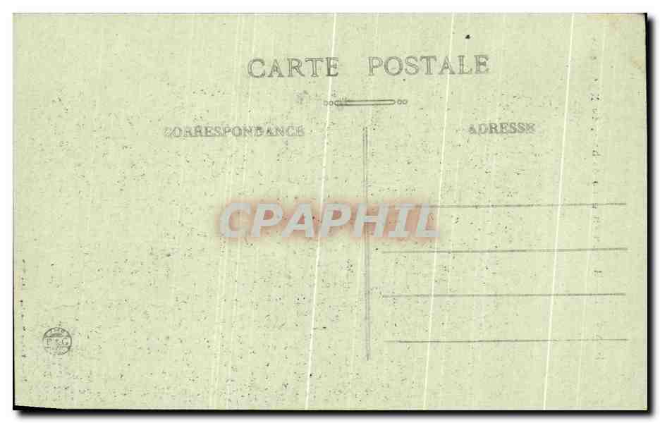 CPA Roanne Maison en pans de bois du 15eme — Rückseite