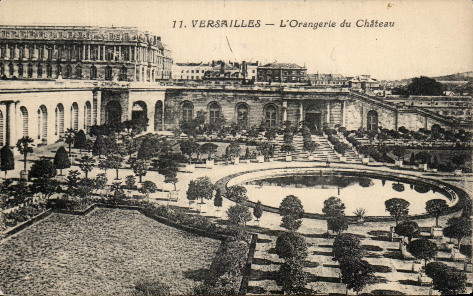 Versailles — L'Orangerie du Château — Éditeur R. David