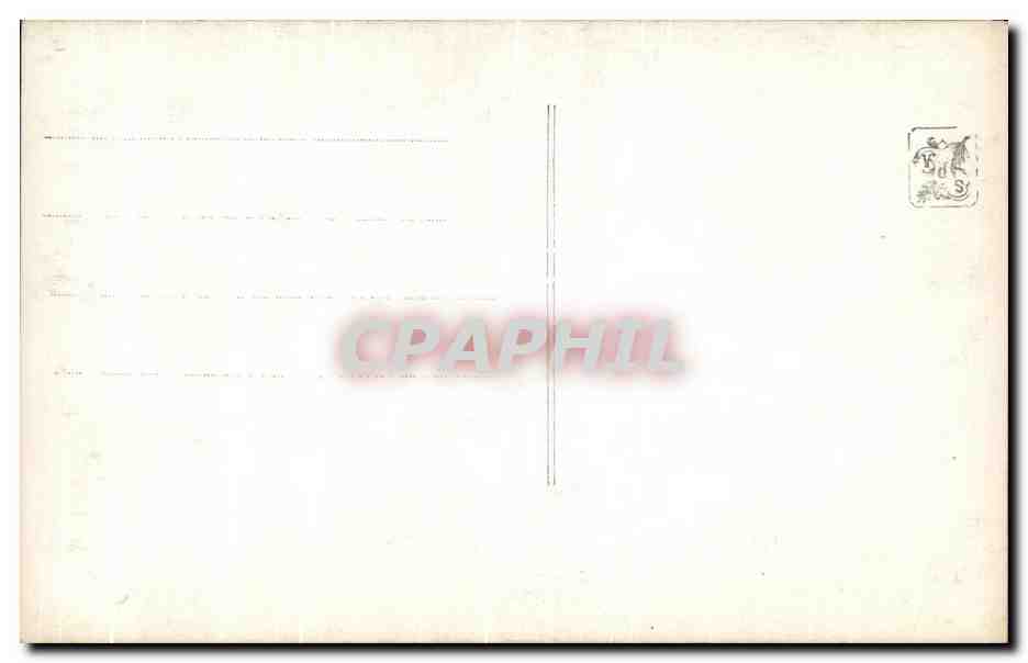 CPA Salon F Brunery Le Retard du Fiance  — Verso