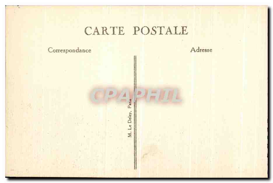 CPA Yport La Place Du Grand Puits — Rückseite