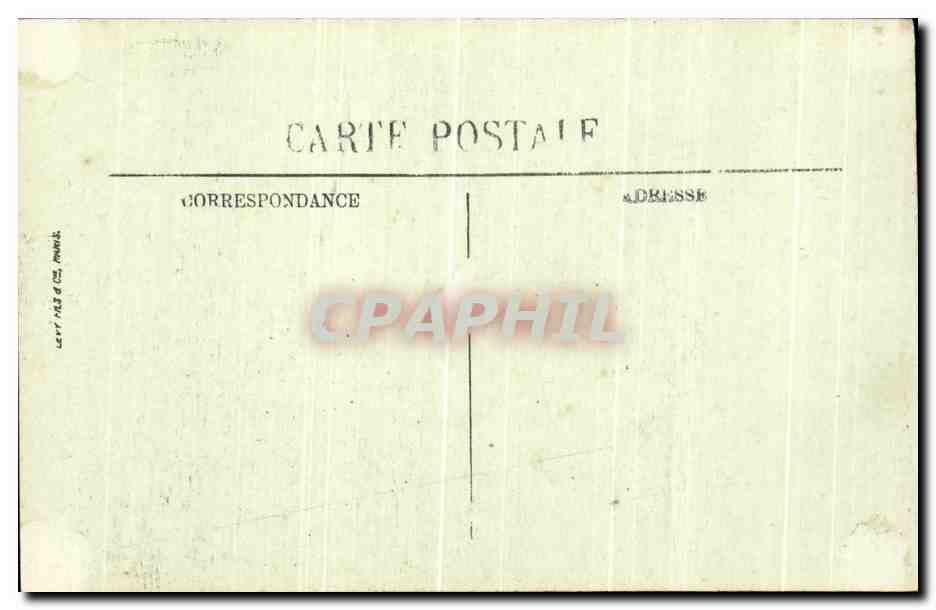 CPA Interieur De La Cathedrale St Agathe Moulins  — Verso