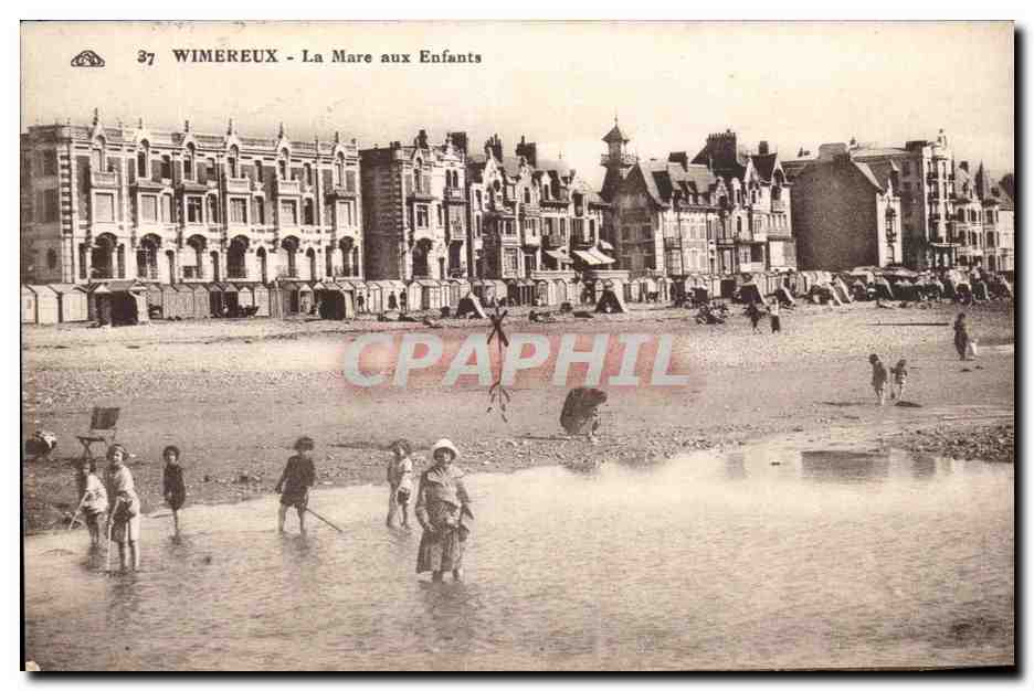 CPA Wimereux La Mare aux Enfants