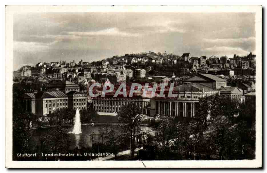 CPA Stuttgart Landestheater m Uhlandshohe