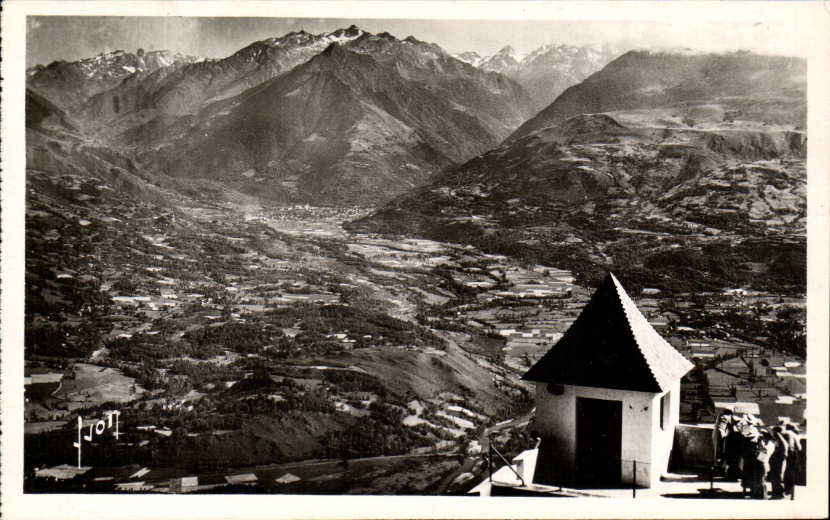 CPA De Lourdes Du Plbeste vue Sur La Chaine