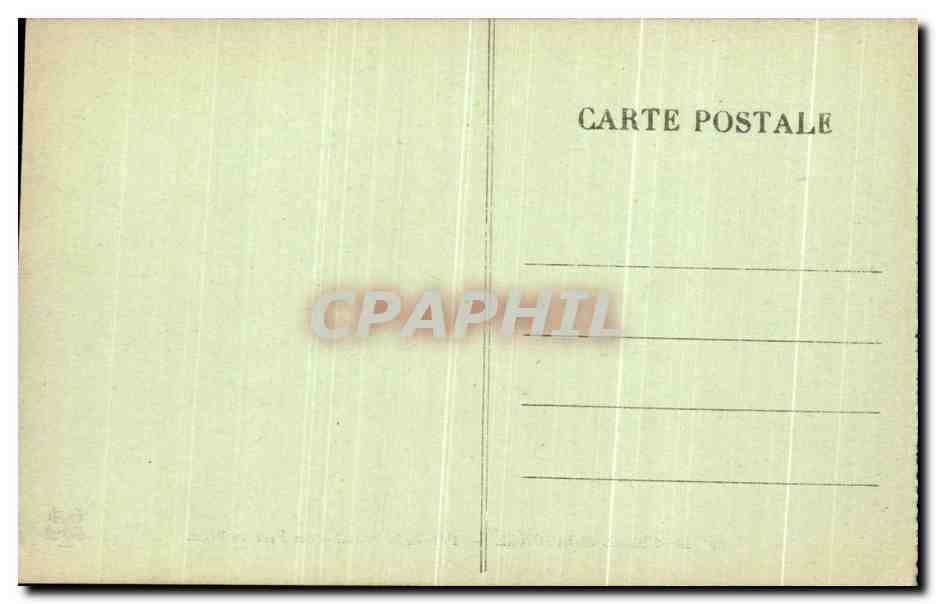 Bagnères-de-Bigorre — Park der Fontaine des Fées in Bédat — unbekannter Verlag, Nr. 9 — Rückseite