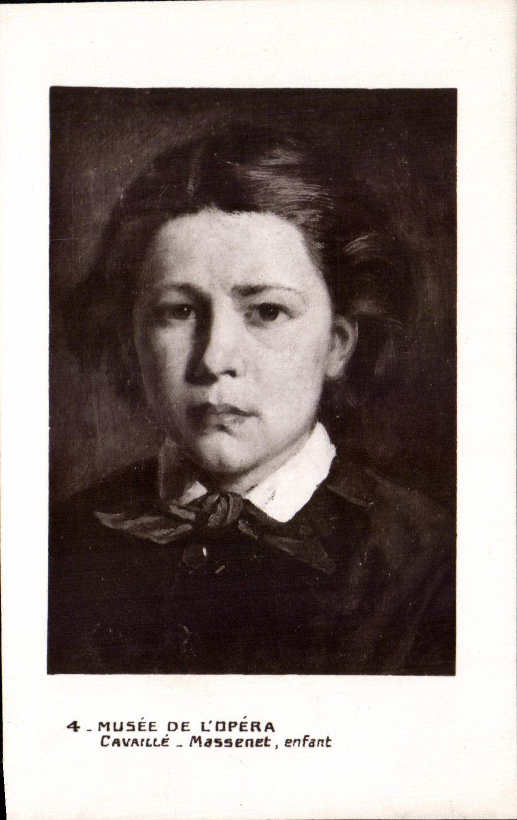 CPA Musee De l'Opera Cavaille Massenet Enfant
