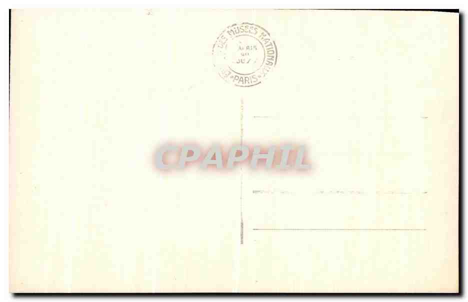 CPA Musee De l'Opera Cavaille Massenet Enfant — Verso