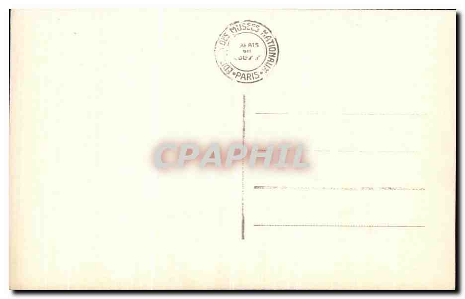 CPA Musee De l'Opera Cavaille Massenet Enfant — Verso