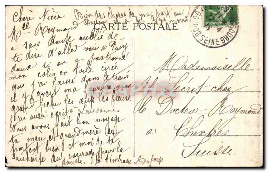 CPA Boulogne La Mairie — Reverso